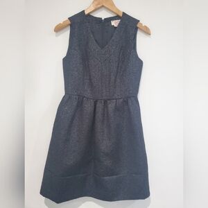 Penguin Vintage Sparkly Black with pockets A-line dress size0 fits 2